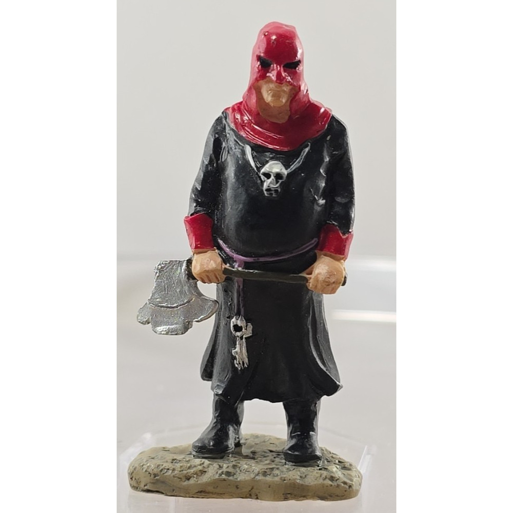 Lemax Spooky Town Executioner Halloween Village Figure Tortured Soul